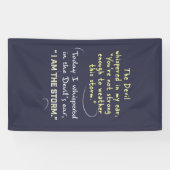 Christelijke vrouwelijke banners ontwrichten zich  (Horizontaal)