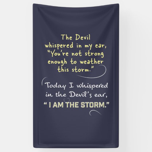 Christelijke vrouwelijke banners ontwrichten zich  (Verticaal)