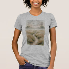 Christelijke Vrouwen Romeinen 8:28 Bijbelvers T-sh T-shirt