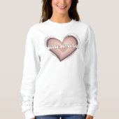 Christelijke vrouwen Sweatshirt Retro Jesus Graphi (Voorkant)