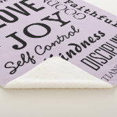 Christelijke vrucht van de Geest, Galaten 5:22-23 Sherpa Deken (3/4)