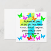 CHRISTELIJKE VRUCHT VAN DE GEEST KAART (Voorkant / Achterkant)