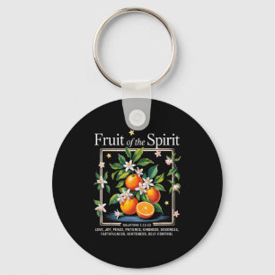 Christelijke Vrucht Van De Geest Vintage Fruit Sin Sleutelhanger