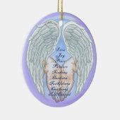 Christelijke vruchten van de gedistilleerde drank keramisch ornament (Rechts)