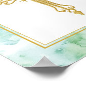 Christelijke vruchten van de Gedistilleerde Kunstd Poster (Hoek)