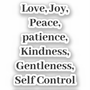 Christelijke vruchten van gedistilleerde dranken sticker