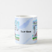 Christelijke vuurtoren Rejoice Koffiemok (Center)