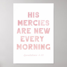 Christelijke Wall Art Decor Afbeelding Moderne kam Poster