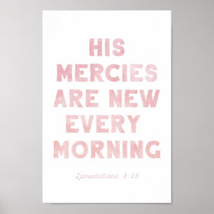 Christelijke Wall Art Decor Afbeelding Moderne kam Poster