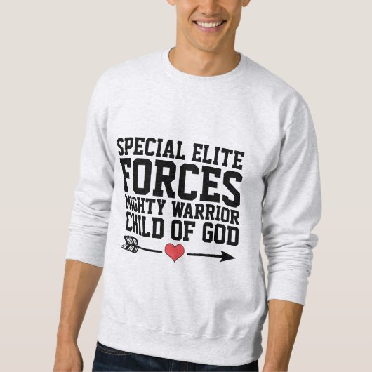 Christelijke Warrior SPECIALE ELITE FORCES T-Shirt (Voorkant)