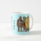 Christelijke Warrior voor God Koffiemok (Voorkant rechts)