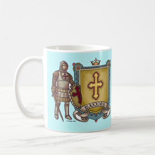 Christelijke Warrior voor God Koffiemok (Links)