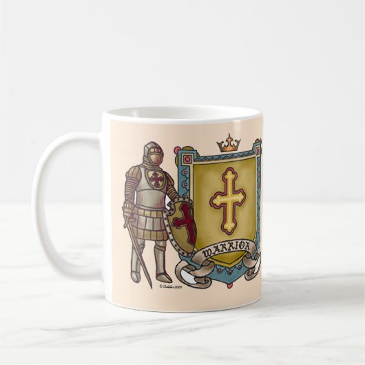 Christelijke Warrior voor God Koffiemok (Links)