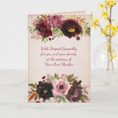 Christelijke Waterverf Floral gepersonaliseerde sy Kaart (Gele Bloem)