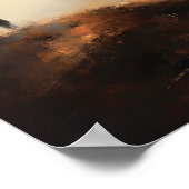 Christelijke Waterverf muurkunst De Heer is mijn s Poster (Hoek)