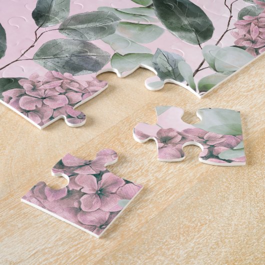 Christelijke Waterverf van scripts Vogelbloemen Na Legpuzzel (Zijkant)