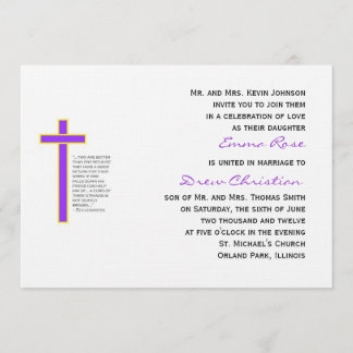 Christelijke weddenschapskoord Drie strengen Uitno Kaart