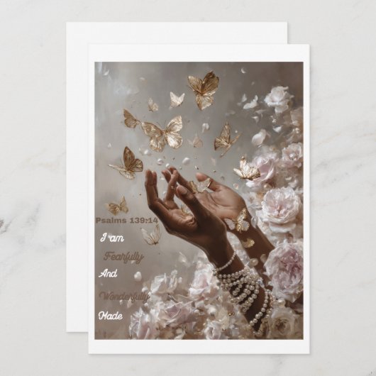 Christelijke Wenskaarten (Voorkant / Achterkant)