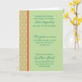 Christelijke Wenskaarten Kaart (Gele Bloem)