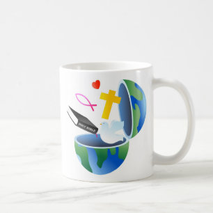 Christelijke wereld koffiemok