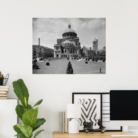 Christelijke wetenschapskerk poster (Thuiskantoor)