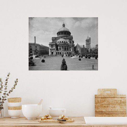 Christelijke wetenschapskerk poster (Keuken)