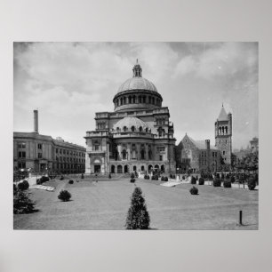 Christelijke wetenschapskerk poster