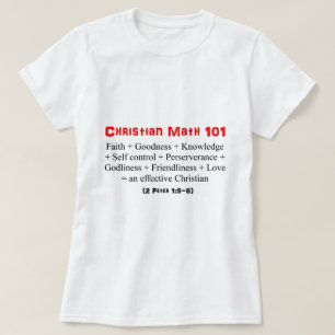 Christelijke Wiskunde 101 T-shirt