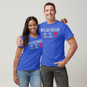 Christelijke Wiskunde Voorgegeven 1 Cross 3 nagels T-shirt (Unisex)