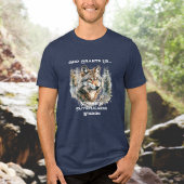 Christelijke wolf van kracht Tri-Blend shirt