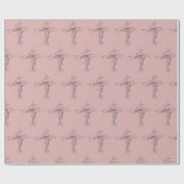 Christelijke woorden cadeaupapier (Vlak)