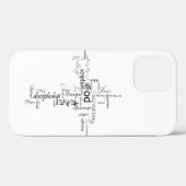 Christelijke woorden Case-Mate iPhone case (Achterkant (horizontaal))