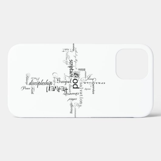 Christelijke woorden Case-Mate iPhone case (Achterkant (horizontaal))