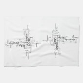 Christelijke woorden handdoek (Horizontaal)