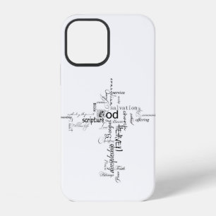 Christelijke woorden iPhone 12 hoesje