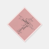 Christelijke woorden servet (Hoek)