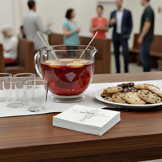 Christelijke woordkruising servetten