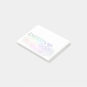 Christelijke woordwolk post-it® notes (Schuin)