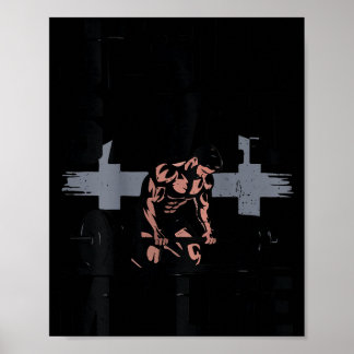 Christelijke Workout Jezus Christus Heeft Mijn Lev Poster