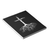 Christelijke Wortel je geloof in Jezus Christus Ro Notitieblok (Schuin)