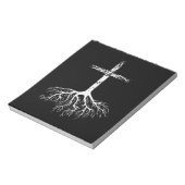 Christelijke Wortel je geloof in Jezus Christus Ro Notitieblok (Linkerzijde)