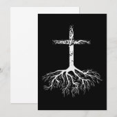 Christelijke Wortel je geloof in Jezus Christus Ro Save The Date (Voorkant / Achterkant)