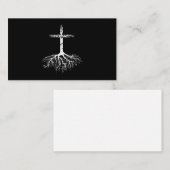 Christelijke Wortel je geloof in Jezus Christus Ro Visitekaartje (Voorkant / Achterkant)
