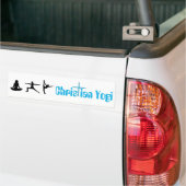 Christelijke Yogi Yoga Bumpersticker (Op Truck)