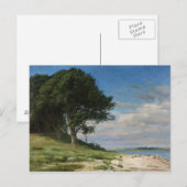 Christelijke Zacho - Het strand op Bramsaesvig Briefkaart (Voorkant / Achterkant)