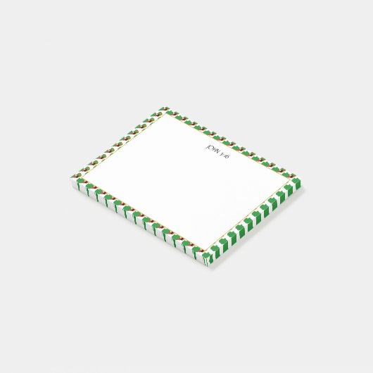 Christelijke ZAMBIA-scripts Post-it® Notes (Schuin)