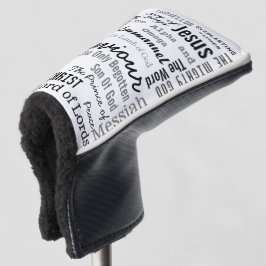 Christelijke zeventien namen van Jezus Golfheadcover