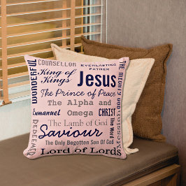 Christelijke zeventien namen van Jezus Kussen