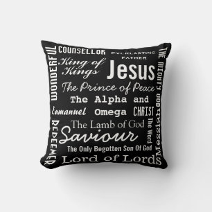 Christelijke zeventien namen van Jezus Kussen