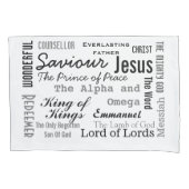 Christelijke zeventien namen van Jezus Kussensloop (Voorkant)